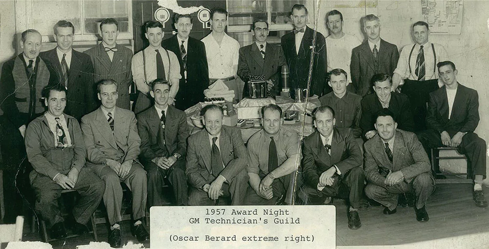 1957 award night GM Technician's Guild